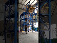 Runde Blasen-ununterbrochene schäumende Maschinen-vertikaler Polyurethan-schäumende Maschine