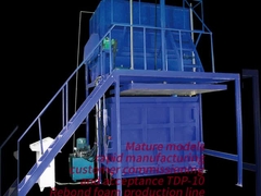 Schaumschleifende Rebond-Kessel-Recycling-Linie Rebond Schaumproduktion Recycling PU-Block-Maschine