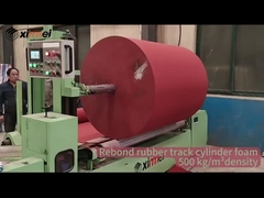 Maschine zur Schälung von Schaumstoff mit CNC-Fertigung für die Produktion großer Gummibahnen