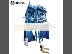 Rundzylinder Dampfdruck-Bindemittel Formen Rebond Schaummaschine Einzel-Doppel-Drei-Vier-Fünftel-Septuplett Gleichzeitige kontinuierliche Produktionslinie