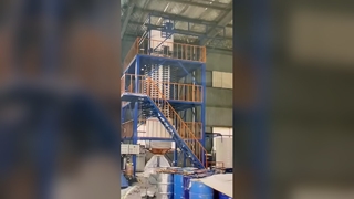 Vertikaler kontinuierlicher Zylinder TDP-1500 PU-Schaum-Schaummaschine 8~50kg/m³ Dichte 3000kg/h für Möbel