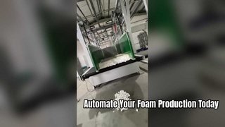 Hocheffiziente automatische Schaumproduktionslinie