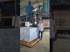 Kontinuierliche vertikale Produktionslinie für PU-Schaum TDP 1500