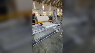 TDPA-2300 CNC-Schaumschälmaschine, 1–30 mm Dicke, 0–130 m/min für zylindrische PU-Schaumstoffrollen