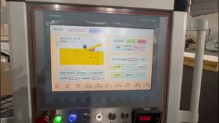 Professionelle horizontale Karussell-Schaumstoffschneidemaschine