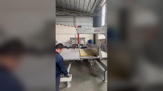 TDC-4 Schaum-Vertikalschneidemaschine 2,38 kW PU-Schaumblock-Streifenschneider für EPE Pearl Cotton & Multi-m