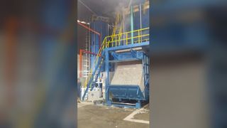 C619 15T Rebond Blockschaum-Schaummaschine 33,5 kW 15 m³ Tank 4 Blöcke/h für das Recycling von PU-Schaumabfällen