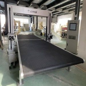 Doppelte vibrierende Schaum-Profil-Schneidemaschine-Messer-horizontale Schaum-Schneidemaschine