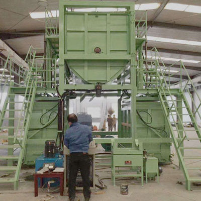 Mischvolumen 15m3 Maschine für wiedergebundene Schaumstoffe Kapazität 40r/m Maschine für das Recycling von Plastikschrott