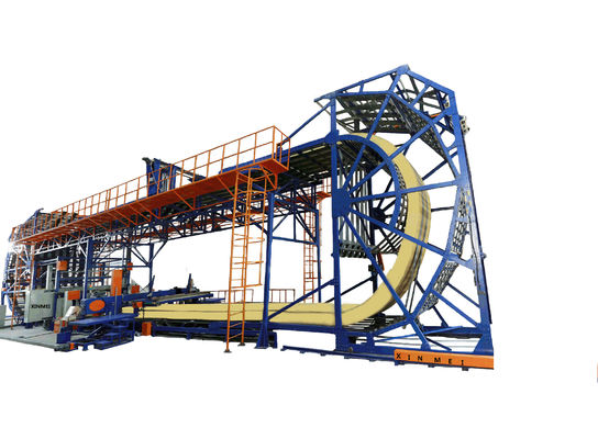 PLC-Steuerungsschleife PU-Schaum-CNC-Schneidemaschine Ring-2 hohe Genauigkeit