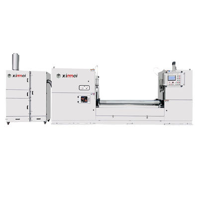 Automatische Pu-Schaum-Schneidemaschine Zylinder Schaum rundes Schälen automatische Roll-up-Maschine TDPB-1900