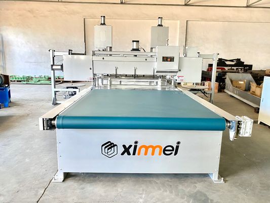 TDP-02 Automatische Kante Schneidmaschine Langschäumstoff EVA PE EPE Seiten feine Veredelung für Lamination kontinuierliche nicht-Stopp