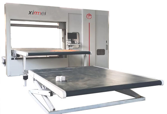 Vertikalkontur Cnc Schaumblatt Schneidemaschine Computersteuerung Drehschleife Messer