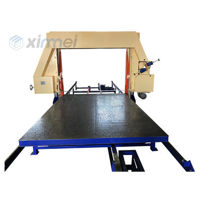 Wide Cutting 2150x3000mm Horizontal Sponge Slicing Machine with Touch Screen Control