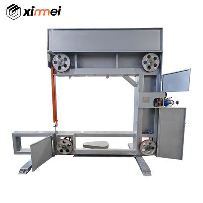 4-Rad-Vertikal schmaler Messer Schneider Schaumsponge Schneidemaschine EVA EPE semi-automatische Baffle-Platte Arbeitstisch Matratzenblock Industrie vertikalem Messer Schneiden von Sponge Materialien